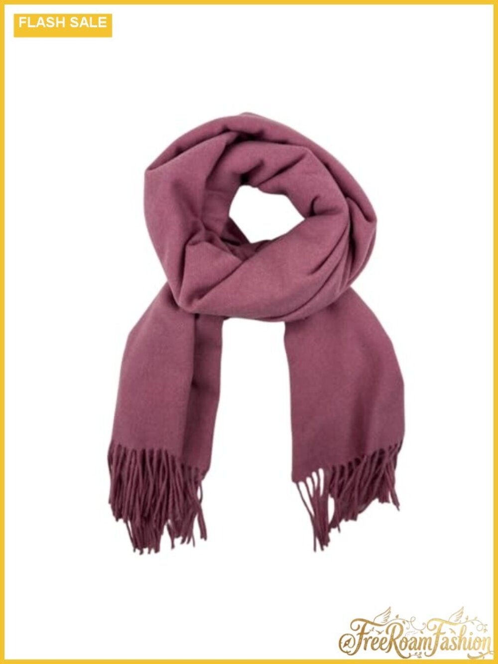 Wool Blend Scarf Large 74x27 Fringe Shawl Wrap Warm Winter